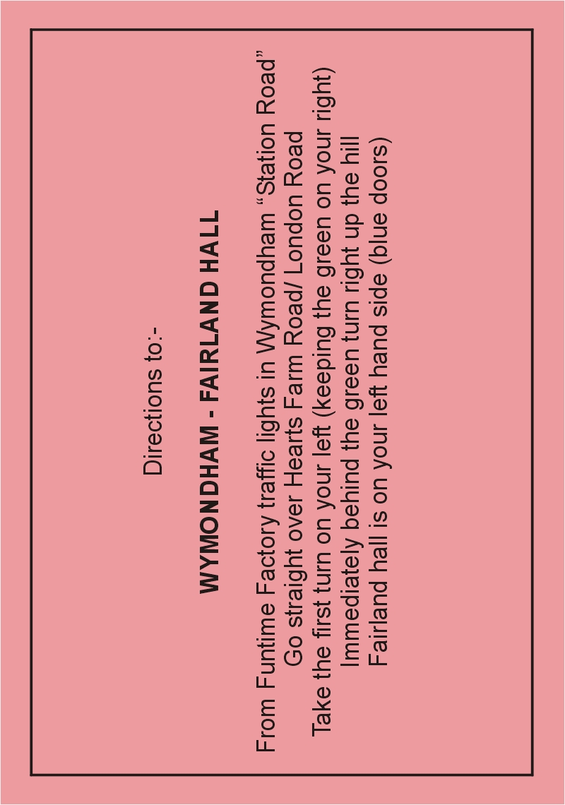 under 5's - invitation (back)